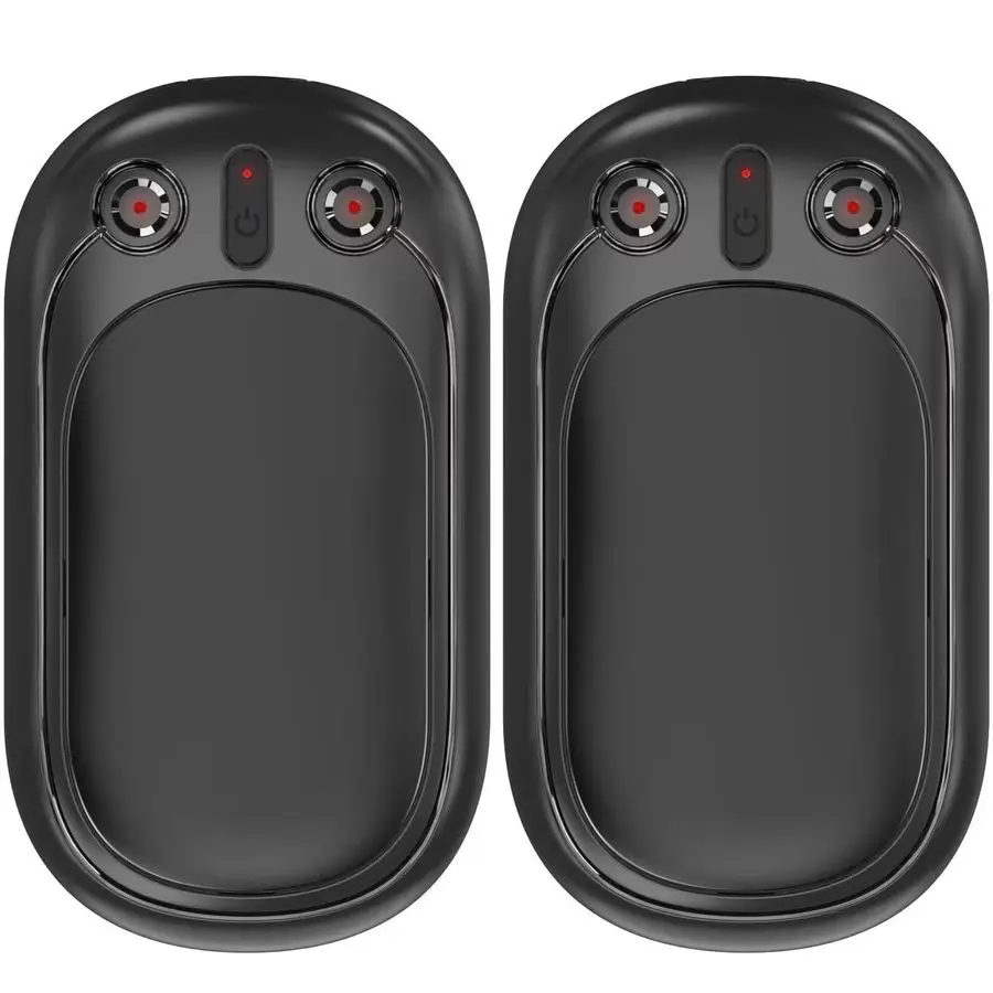 

Грелки перезаряжаемые, 2 упаковки, 5000 мАч, многоразовая портативная грелка для рук, электрическая карманная грелка 2 в 1, отлично подходит для улицы, охоты, Gol