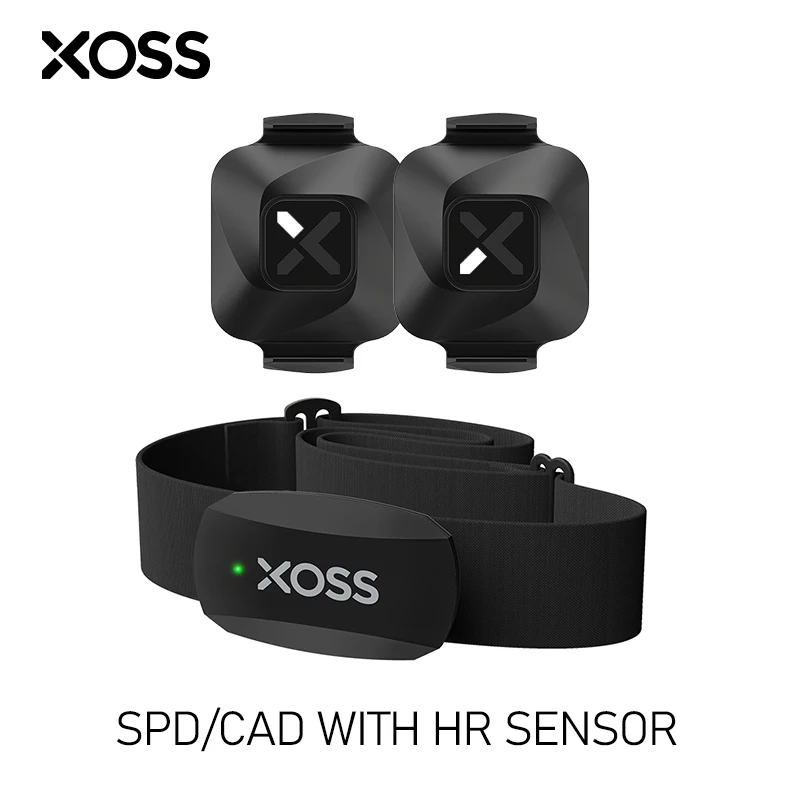 Komputer rowerowy XOSS VORTEX Monitor pracy serca Czujnik kadencji Prędkościomierz ANT+ Bluetooth Do komputera rowerowego Garmin Bryton Magene