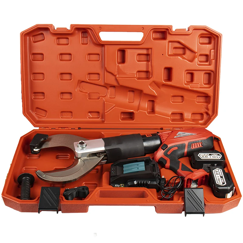 BM-120C Electric Power Shears Hydraulic Armoured Cable Cutter 18V Cordless Battery Scissors Pliers Crimping Metal Construction