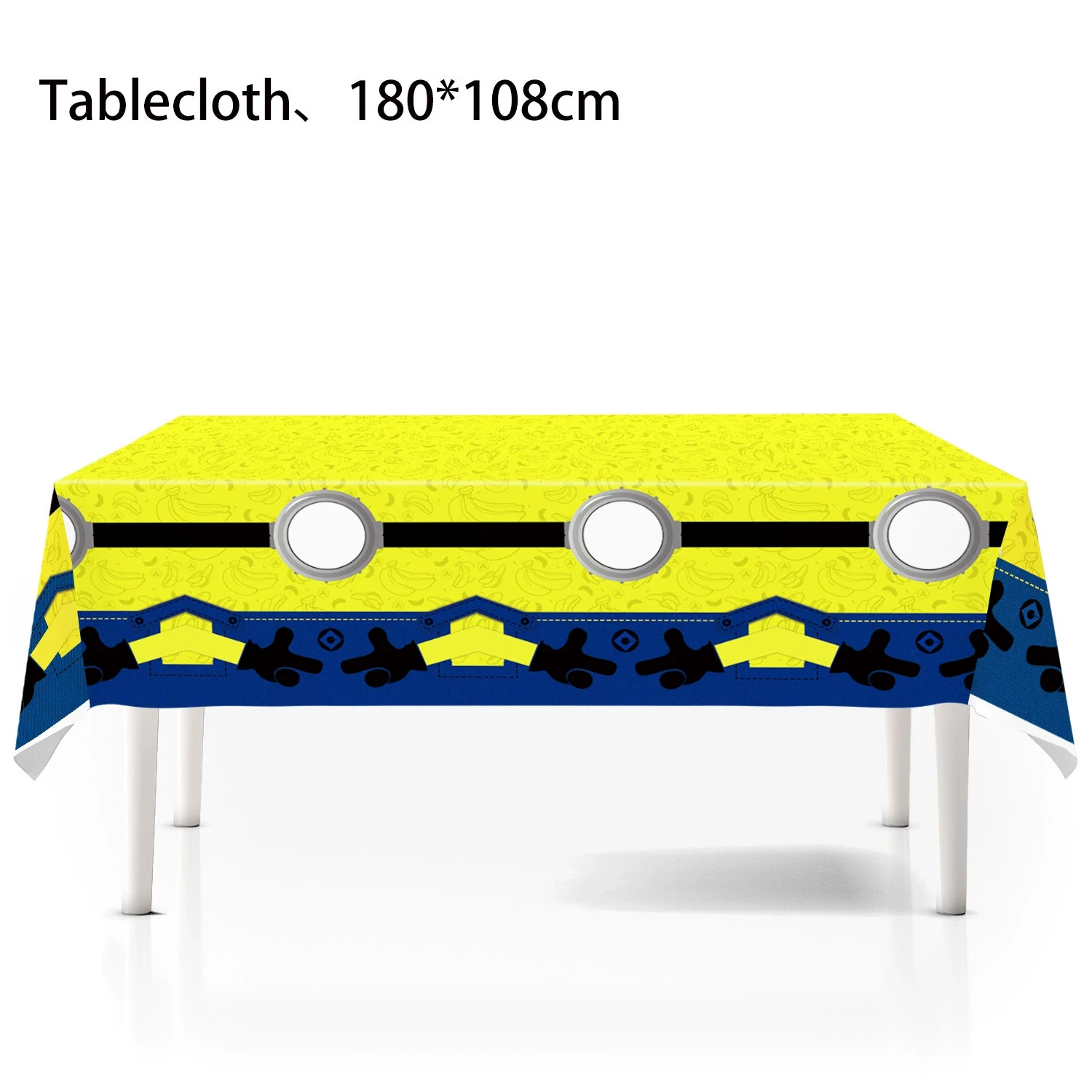 

Banana Squad Birthday Party Decoration Disposable Tableware Supplies Banner Cake Topper Balloons Set Birthday Decoration