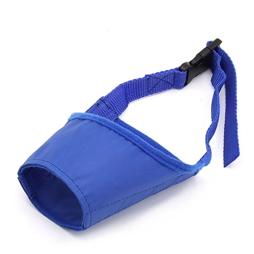 

Adjustable Dog Muzzle Anti-Bite Lightweight Oxford Fabric Dog Mouth Cover for Pets