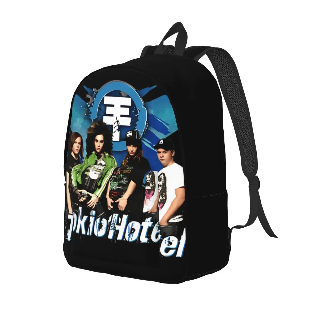 Music Band Tokio Hotel Singer Hottrend Backpack for Men Women Casual Student Hiking Travel Daypack College Canvas Bags Sports