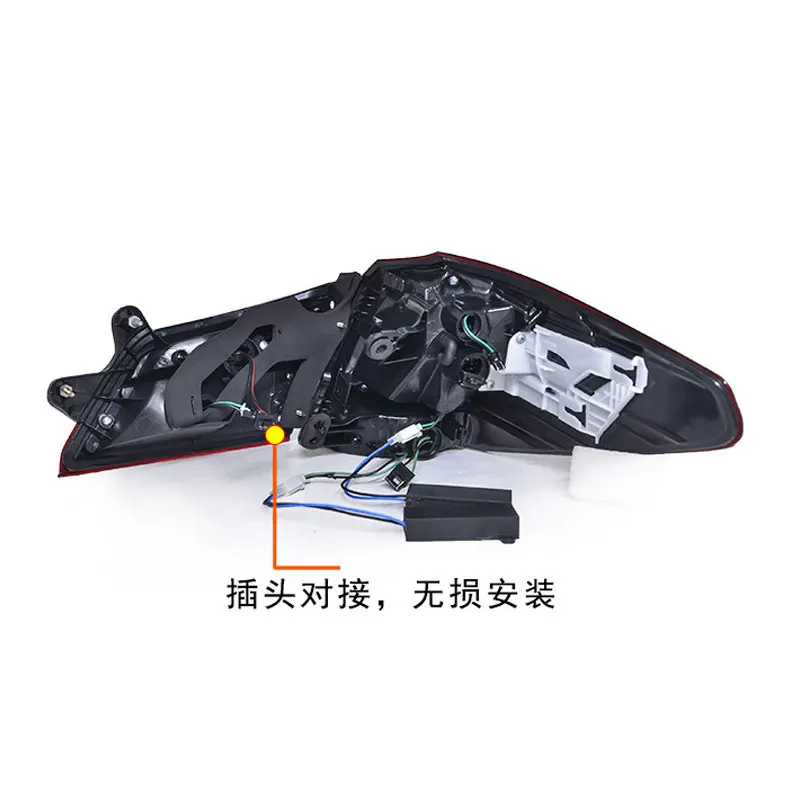 Car Tail Lamp for Subaru Outback LED Tail Light 2010 2012 2013 2014 Outback Rear Fog Brake Turn Signal Automotive Accessories
