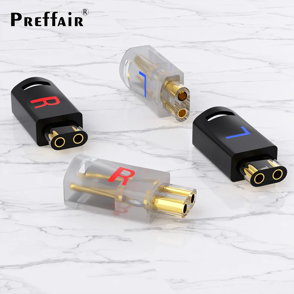 

Gold plated headphone adapter SENNHEISER IE80S/IE80/IE8I/IE8 male to QDC 2-pin female earbud connector