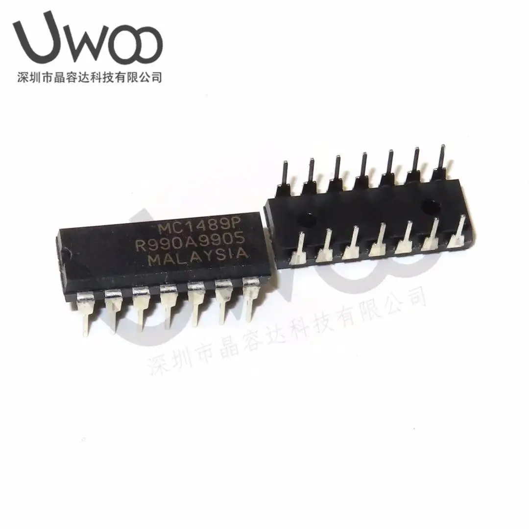 5pcs  MC1489P MC1489 1489 DIP-14 Receiver Chip IC 100% Brand New & Original image 2