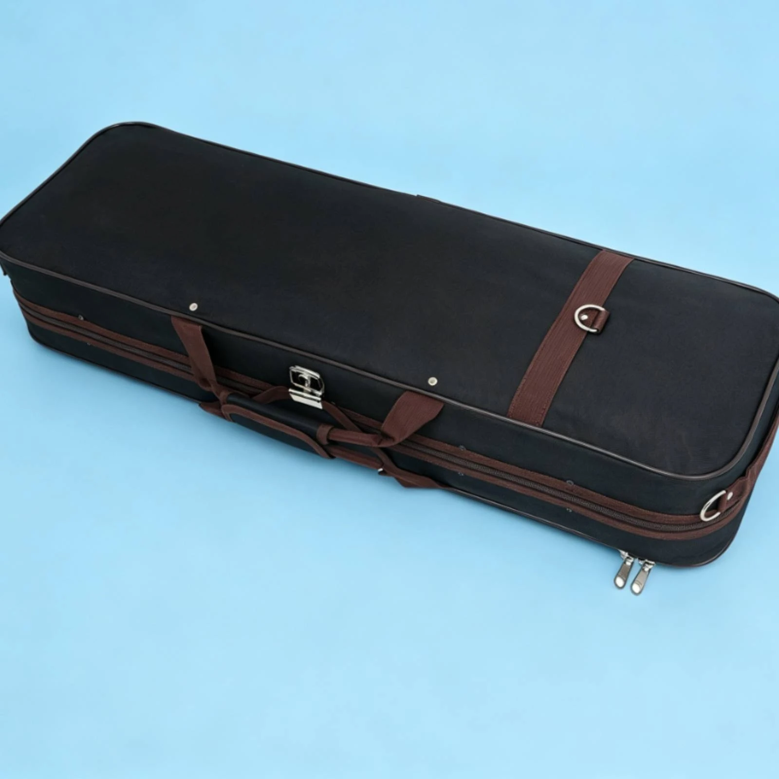 Oxford Cloth Violin Case Anti Pressure Lightweight Violin Case Safeguarding Carrier Bow Holders Waterproof for Transport