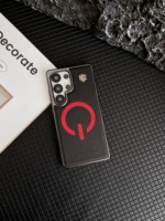 High end luxury trendy graphic design magnetic back panel phone case suitable for Samsung S23Ultra 24Ultra 25Ultra s25Plus