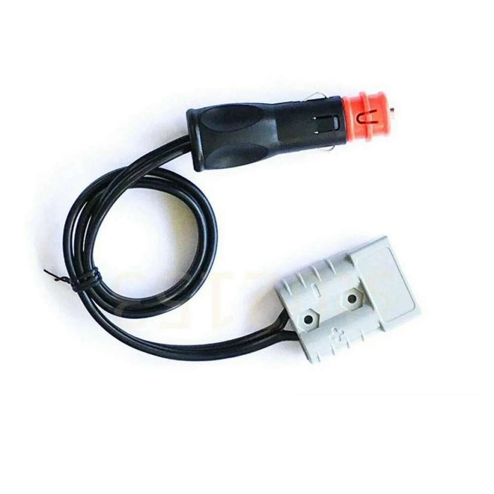Plug For Anderson 50CM Black To Cigarette Socket Adapter Cable Lead 50 Cm Cable Long Sockets 12AWG Plug With 8A 3AG Fuse