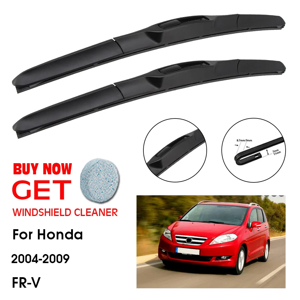 

Car Wiper For Honda FR-V 26"+18" 2004-2009 Front Window Washer Windscreen Windshield Wipers Blades Accessories