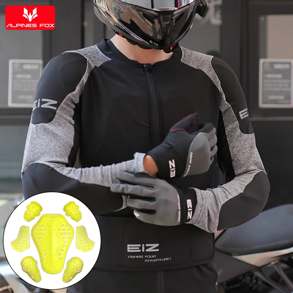 Men Motorcycle Armor Jacket CE Aporoved Full Body Protection Coat Summer Breathable Body Armor Motocross Motorbike Riding Jacket
