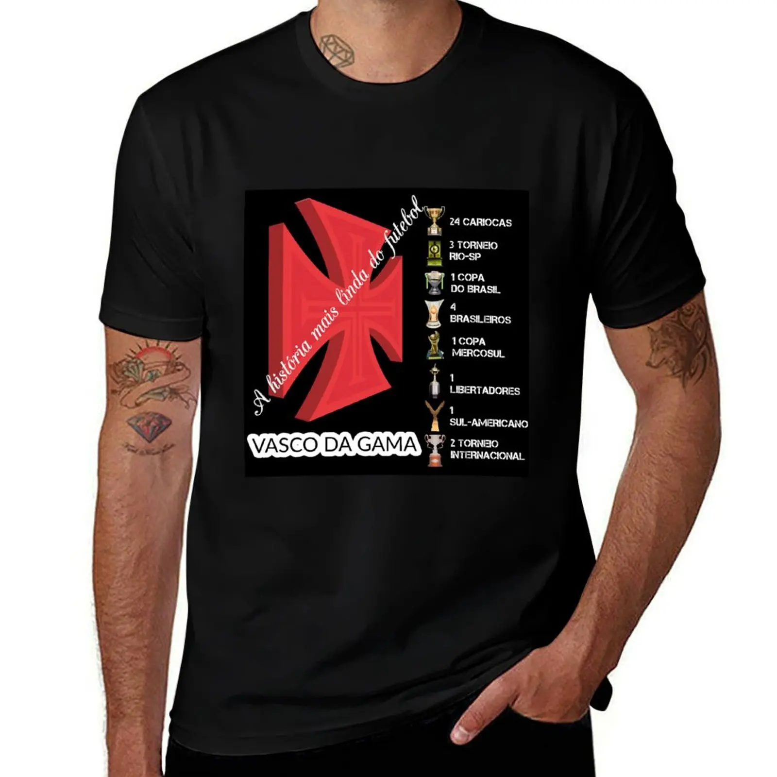 

Vasco da gama T-Shirt t shirt man casual anime t shirts for man T-Shirt