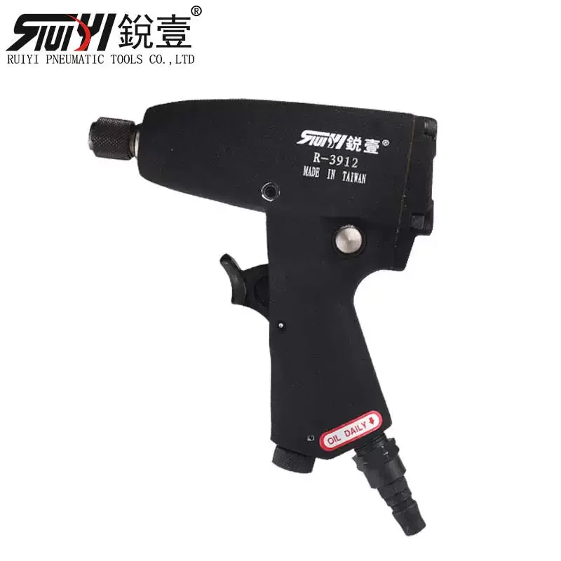Ruiyi 3912 Industrial-Grade High-Torque 10H Pneumatic Screwdriver Air-Powered Screwdriver Pneumatic Tool
