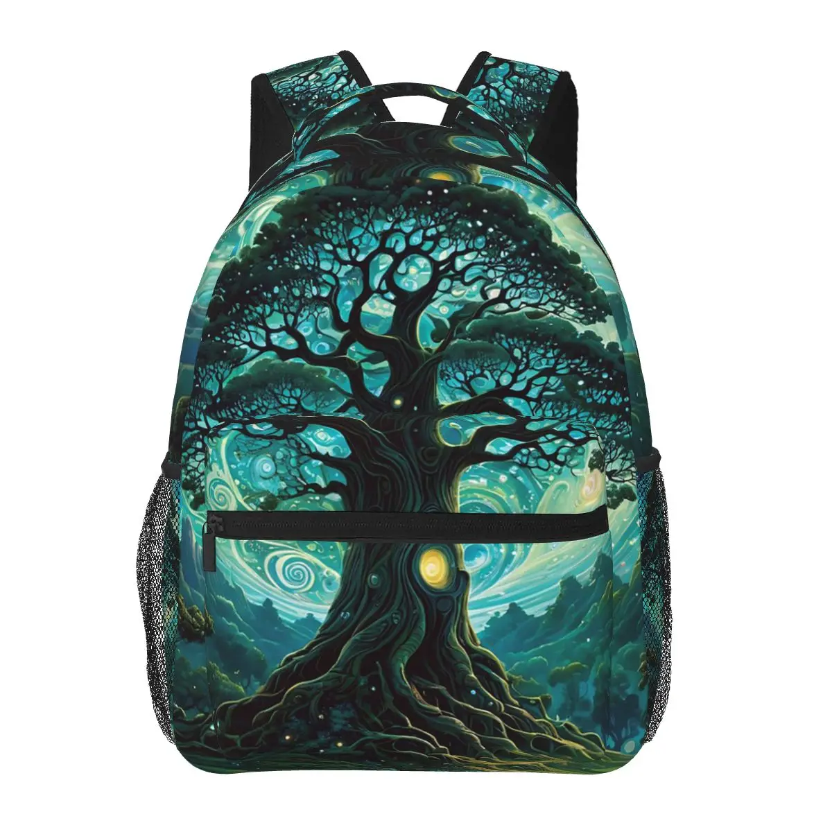 

Magic Green Tree Backpacks Boys Girls Bookbag Children School Bags Cartoon Kids Rucksack Shoulder Bag Large Capacity