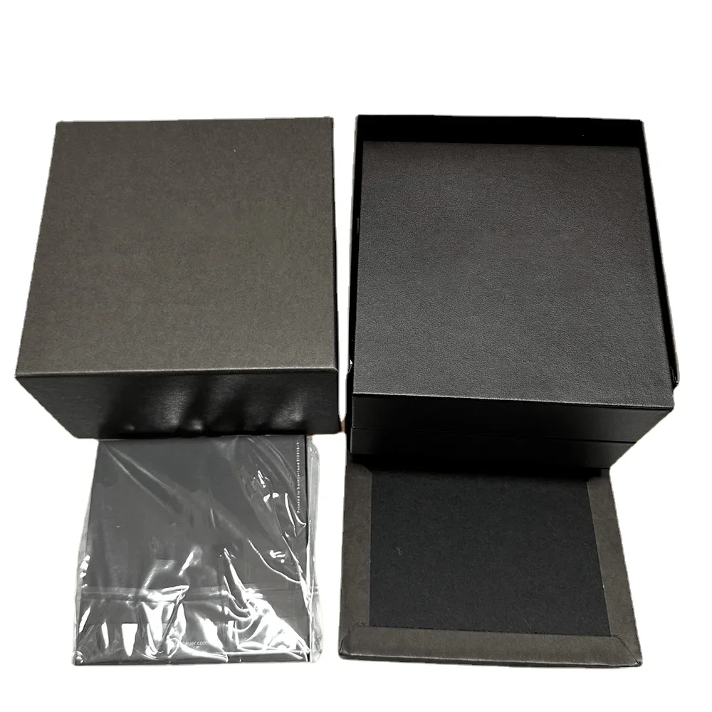 Fornitore di fabbrica Outlet Tg Brown e Black Box custodie regalo di marca di lusso con libretto e carta possono orologi personalizzati