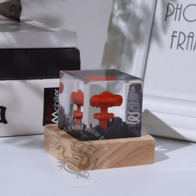 انفجار النووية الفطر سحابة ضوء الليل لغرفة النوم الديكور مكتب منزلي اكسسوارات الديكور هدايا تعليمية للأطفال