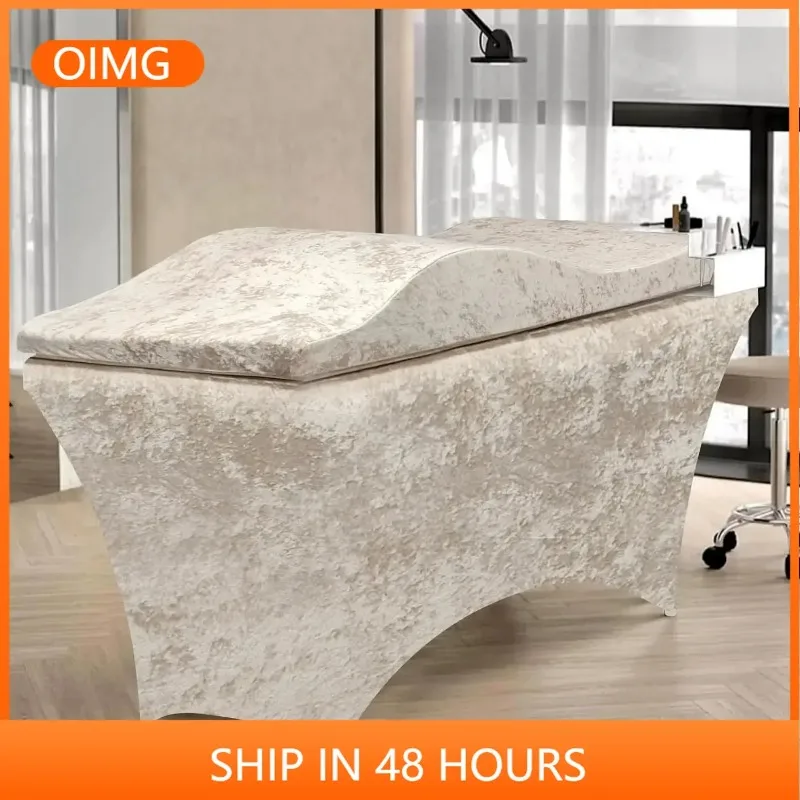 Lash Bed Foam Topper, Colchon Para Camilla Foam Mattress Topper, Ergonomic Curved Lash Bed Cushion for Beauty Salon