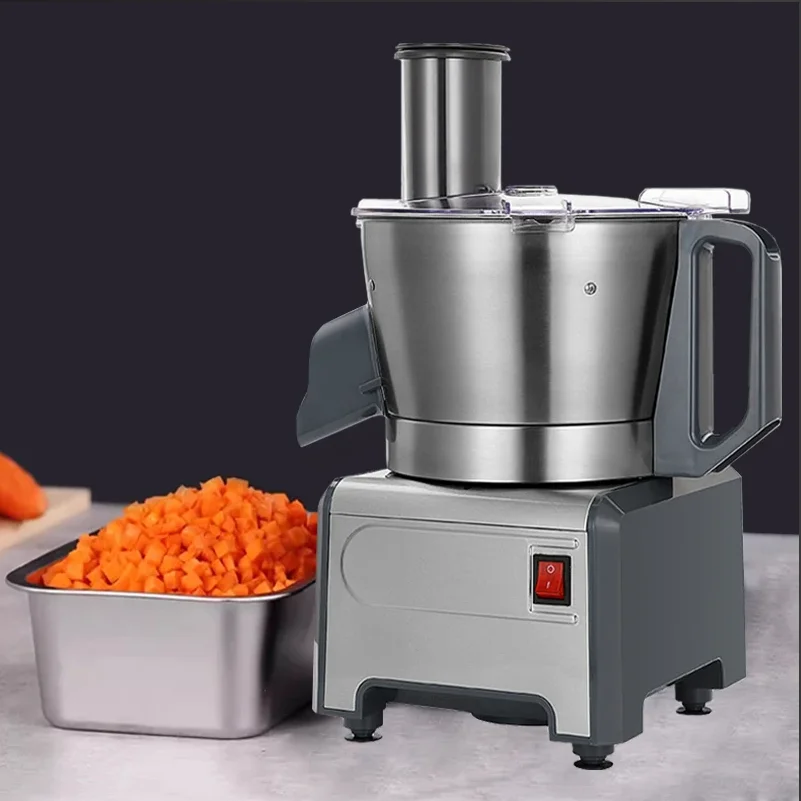 

110V/220V Commercial Vegetable Cutting Machine Potato Fruit Dicing Machine Electric Vegetable Slicer Food Processor Chopper