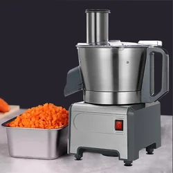 110V/220V Commercial Vegetable Cutting Machine Potato Fruit Dicing Machine Electric Vegetable Slicer Food Processor Chopper