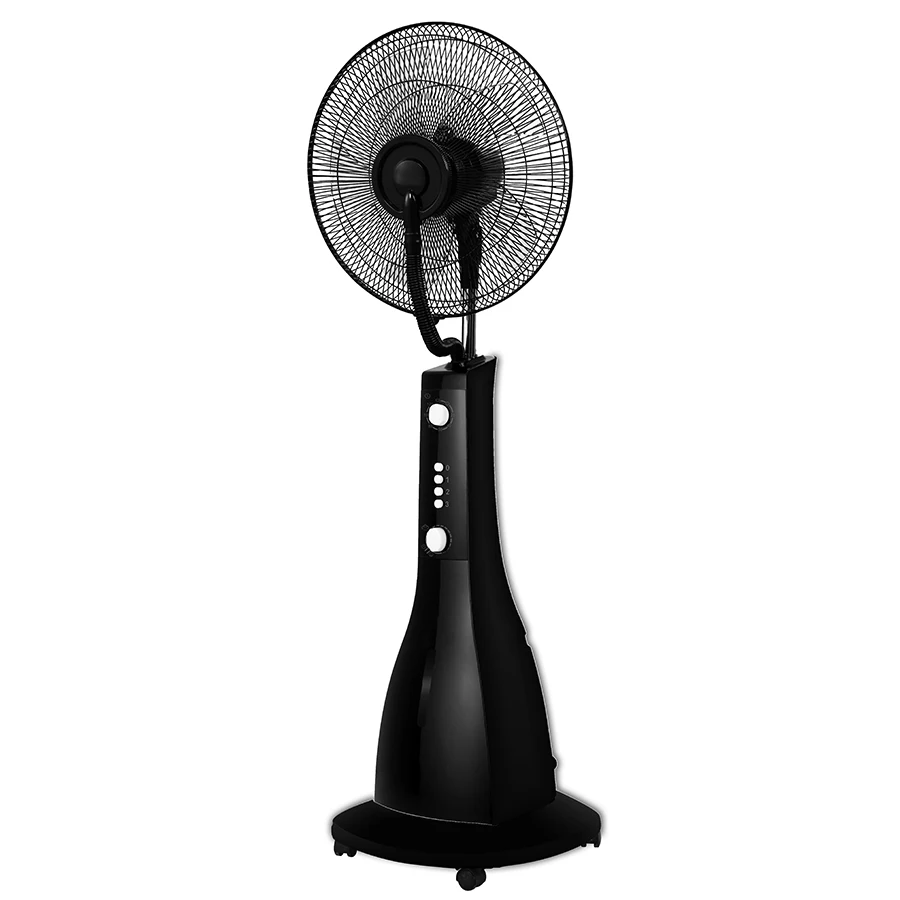 

16-дюймовый модный современный увлажнитель воздуха Ventilador 2 в 1, функция напольной подставки, охладитель, вентилятор для распыления воды с туманом