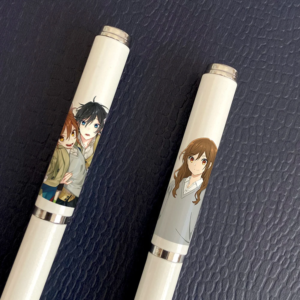 Anime Miyamura Izumi Hori Kyōko Black Ink Gel Pen 0.5mm Graffiti Writing Pens Kids Gift School Stationery 1038