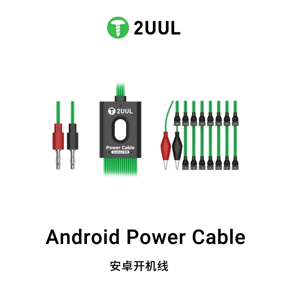 2UUL PW04 Android Power Boot Cable 16 IN 1 For For Samsung Huawei Xiaomi OPPO Motherboard Activation DC Power Supply Test Cable view 2