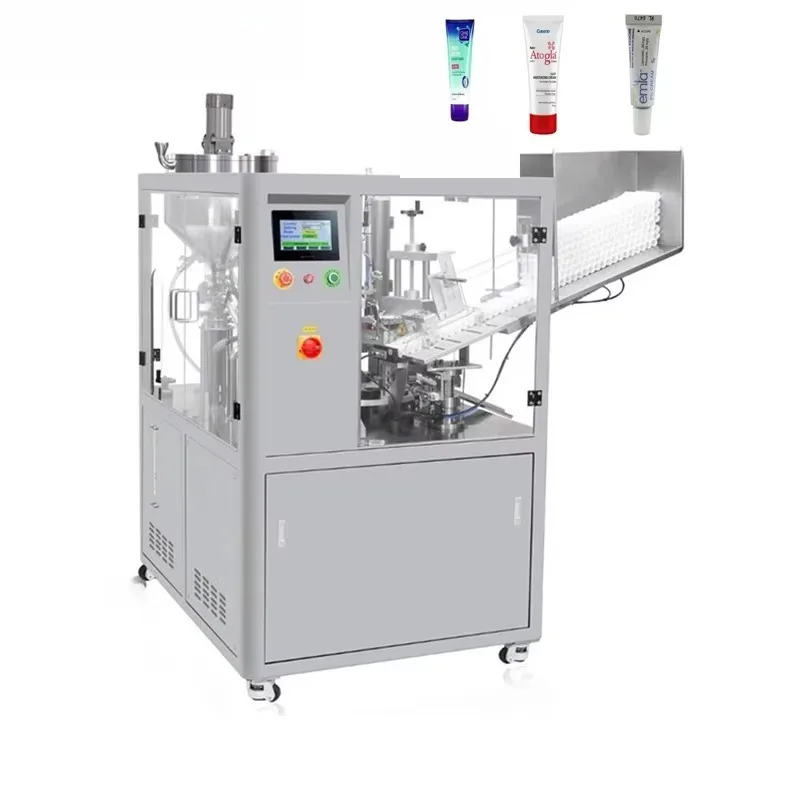 Soft Tube Filling Sealing Machine for Toothpaste Honey Gels Small Tube Packaging High Efficiency Custom