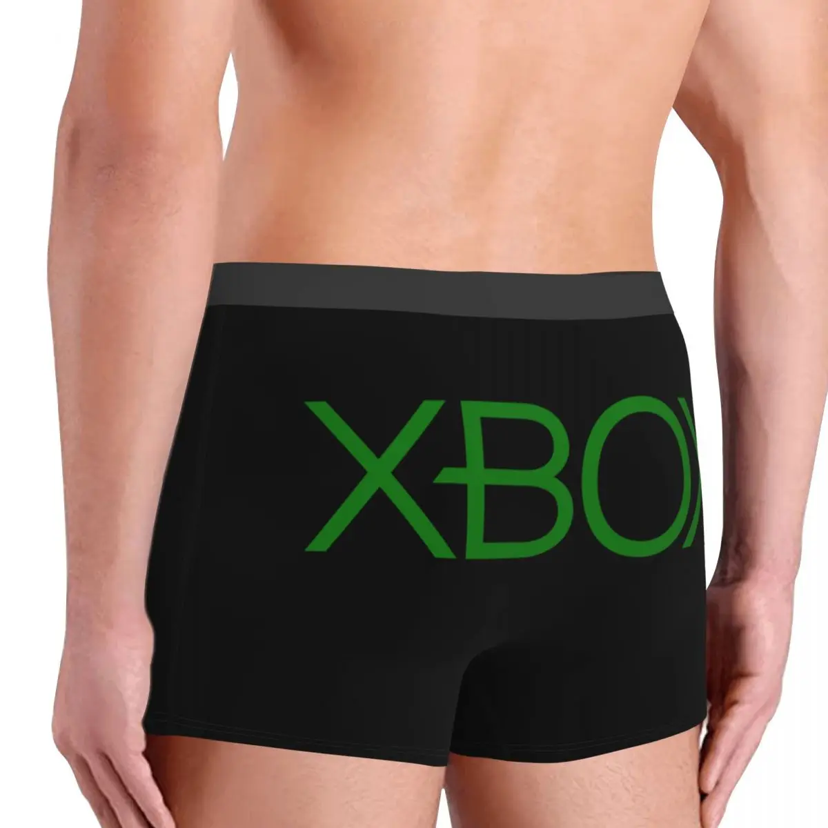 مخصص كول كلاسيكي Xboxs شعار الملاكمين السراويل سراويل الرجال السروال تنفس لعبة ألعاب الهدايا ملخصات الملابس الداخلية