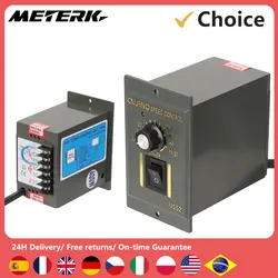 400W AC Motor Speed Controller Speed Pinpoint Regulator Forward And Backward AC 220V 50Hz 60Hz Mini Motor Speed Control Unit