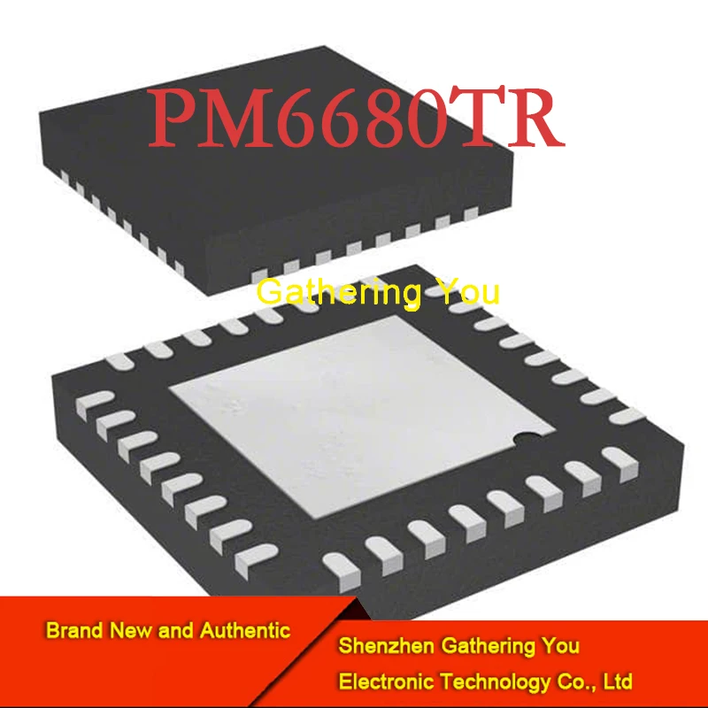 PM6680TR Switch Controller, Dual Stepping, sem repetição, autêntico, novo, autêntico, QFN32