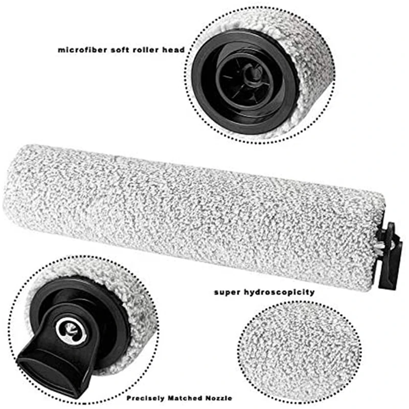 Promotion!HEPA Filter Roller Brush For Tineco Floor One S3, Ifloor 3 Mop Vacuum Cleaner For Wet And Dry Floors