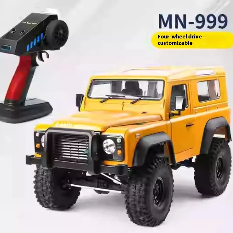 

Hot 4wd Bull Model 1：10 Mn999 Three-Speed Defender Remote Climbing Off-Road Rc Professional Model Cars Toys Boys Festival Gifts