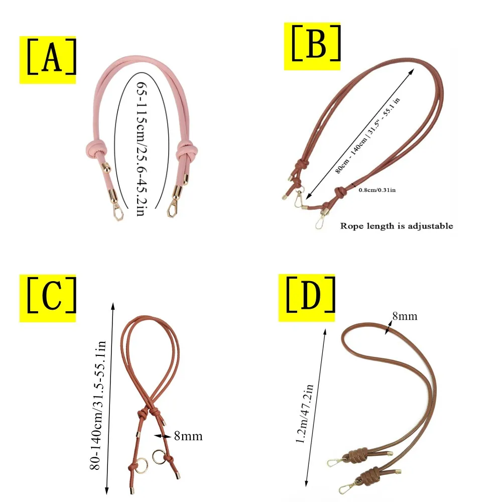 Ceinture réglable en cuir PU pour femme, sangle de remplacement initiée, bandoulière fine, sac à main bricolage, INS