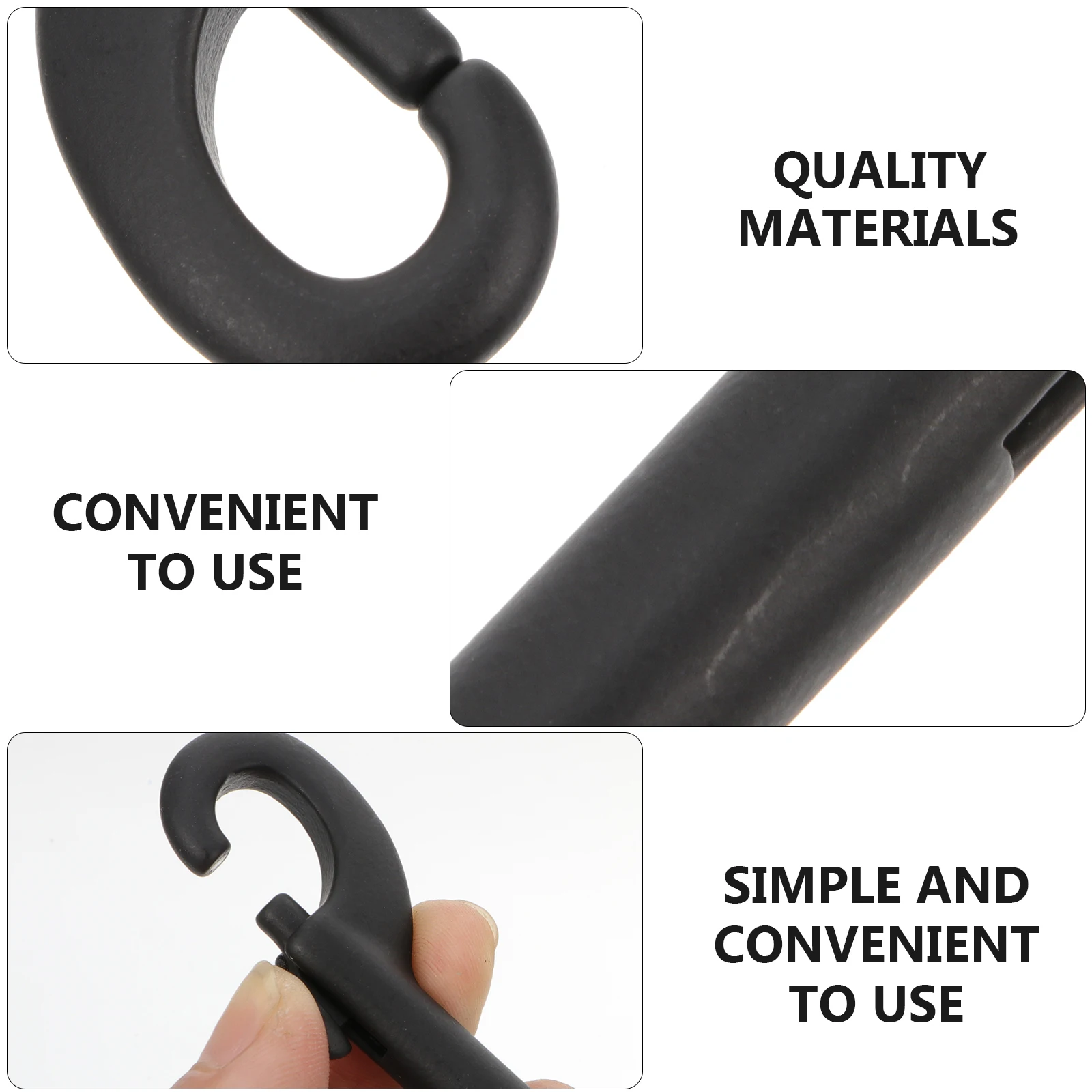 

2 pcs Double Snap Heavy Duty Stainless Steel Clips Long Detachable Bolt Trigger Double Ended Clips Hooks Diving Hardware