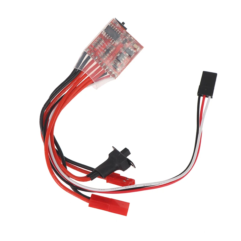 1Piece Micro ESC 10A 15A 20A 30A Brushed ESC RC ESC Electric Speed Controller For Mini 1/16 1/18 1/24 RC Car Boat Tank W/Brake