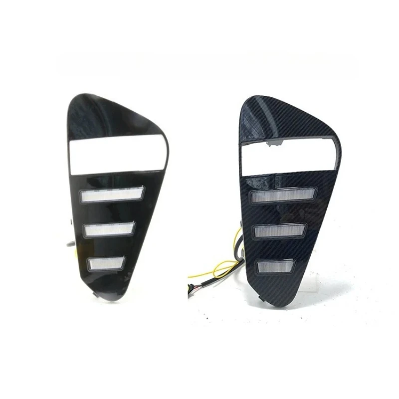 Led Daytime Running Light Front Fog Lamp Modification Dymanic Turn Signal Warning Light For Geely Coolray 18-20 for Proton X50