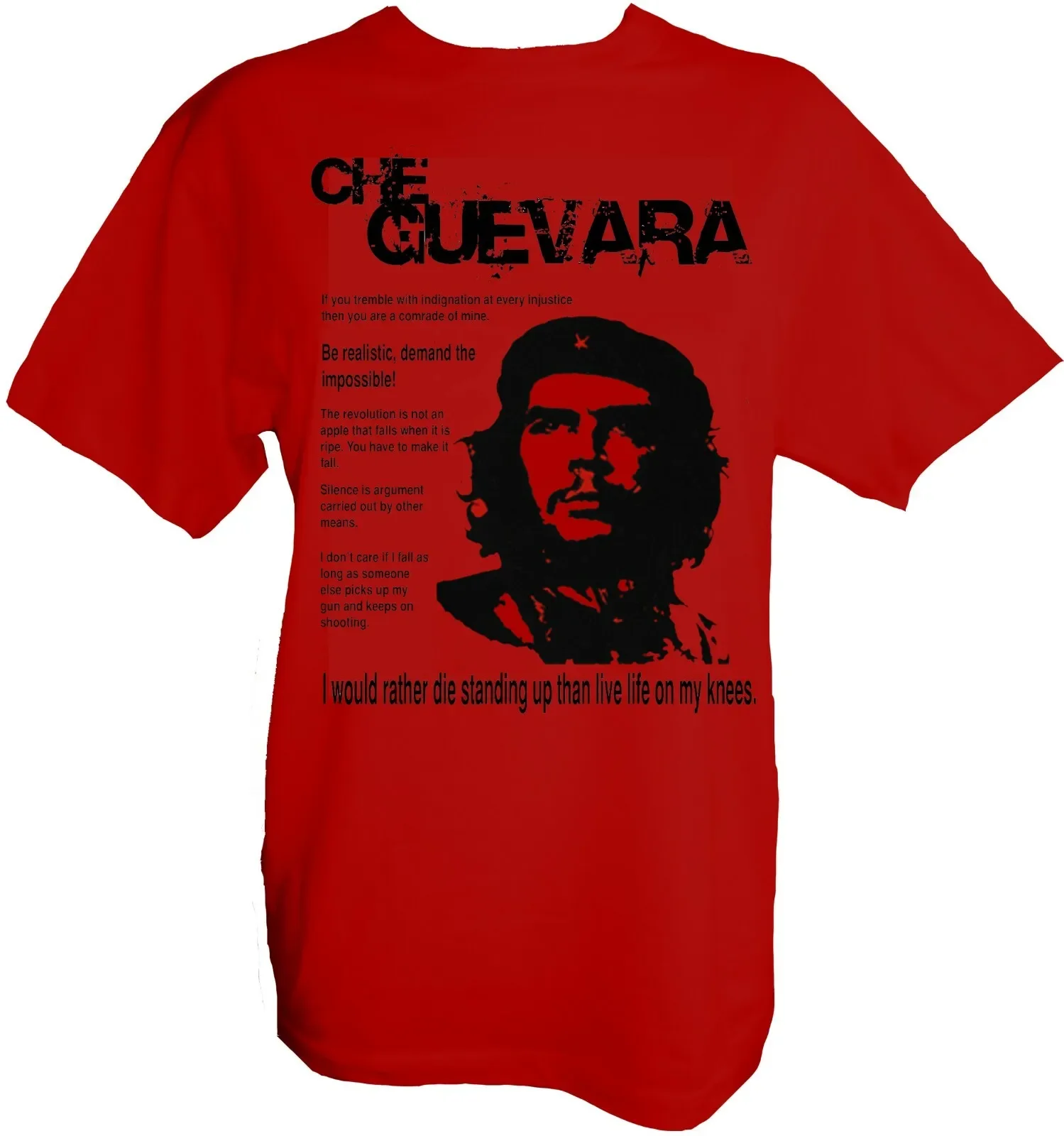 CHE GUEVARA Quotes Tshirt