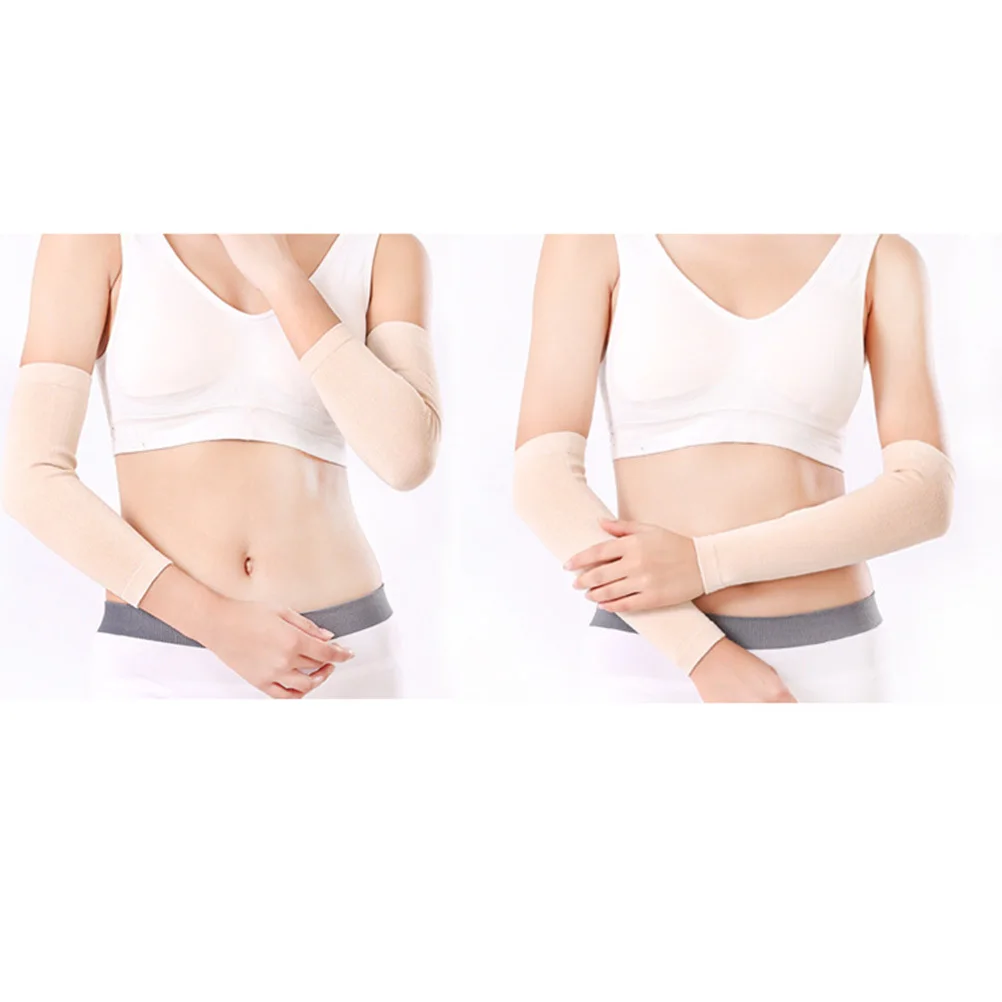 4 قطع من أكمام الذراع القطنية الناعمة القابلة للتمدد، كتلة شمسية مضغوطة خفيفة لركوب الخيل في الهواء الطلق