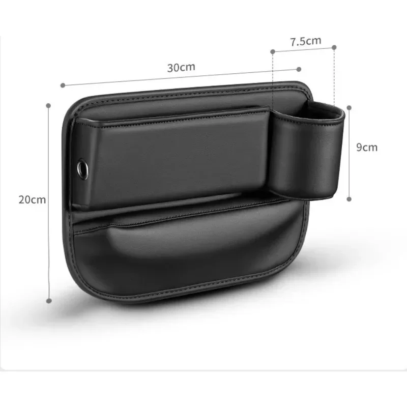 Car Seat Gap Filler Car Seat Gap Filler Side Seam Organizer Leak-proof Front Seat Gap Filler Storage Box Interior Accessories