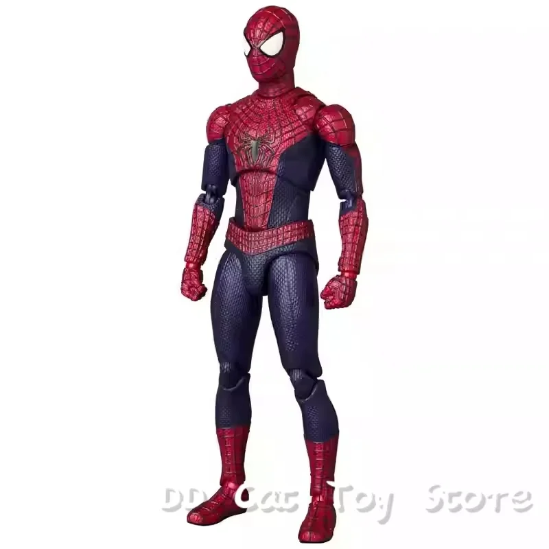 متوفر في المخزون لعبة Medicom الأصلية Marvel Mafex The Amazing Spider-Man 2 Peter Parker 1/12 مقياس لعبة مجسمة قابلة للجمع #5