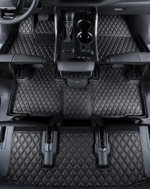 

Высокое качество, специальные автомобильные коврики на заказ для Mercedes Benz GLS 450 2025-2020 X167 6 7-местные водонепроницаемые ковры для GLS450 2024