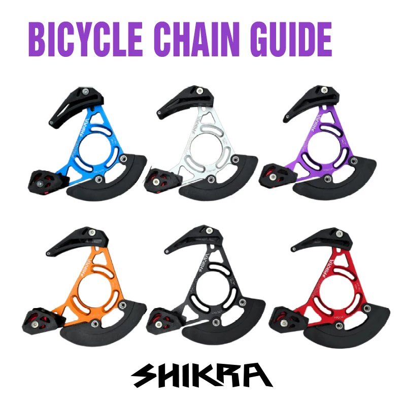 

Направляющая велосипедной цепи SHIKRA ISCG 03/05 BB Mount MTB Bike Single Chainring 32-38T 1x System Chainwheel Bash Protector Plate