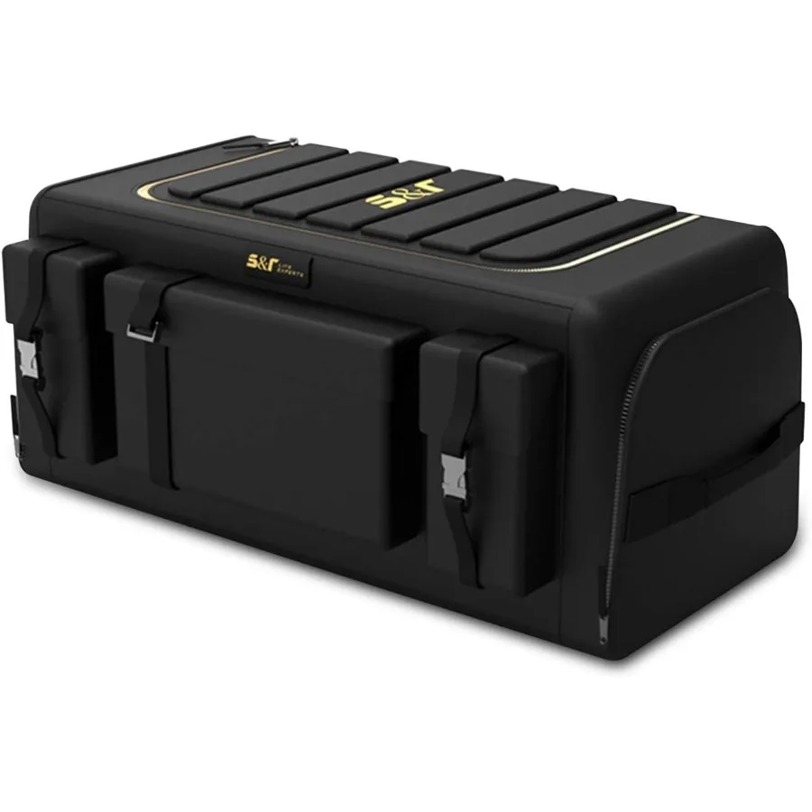 

Органайзер для багажника автомобиля, органайзер для хранения багажника автомобиля, многокарманный аккуратный органайзер для багажника автомобиля, 3-кратный размер, складной портативный водонепроницаемый 1680D