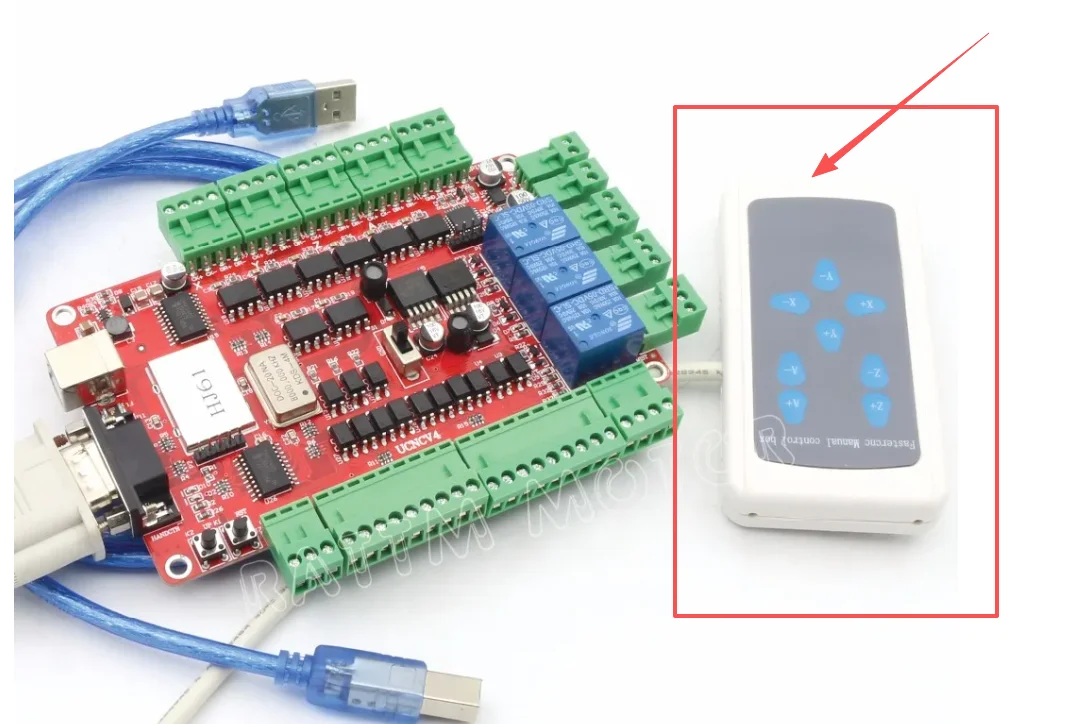 

Ручной контроллер для коммутационной платы USBCNC