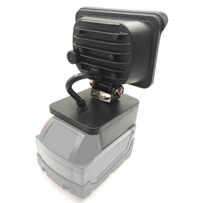 3 Inch LED Work Light Cordless Tool Lamp Flashlight Emergency Lighting for Makita/Bosch/Dewalt/Milwaukee M&18 18V Li-ion Battery