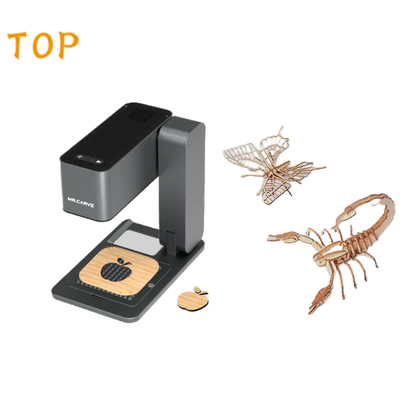 

10 Вт C1 лазерный гравировальный станок с автофокусом, мини-портативный DIY для дерева, бумаги, кожи, резины, камня, металла, домашнего использования