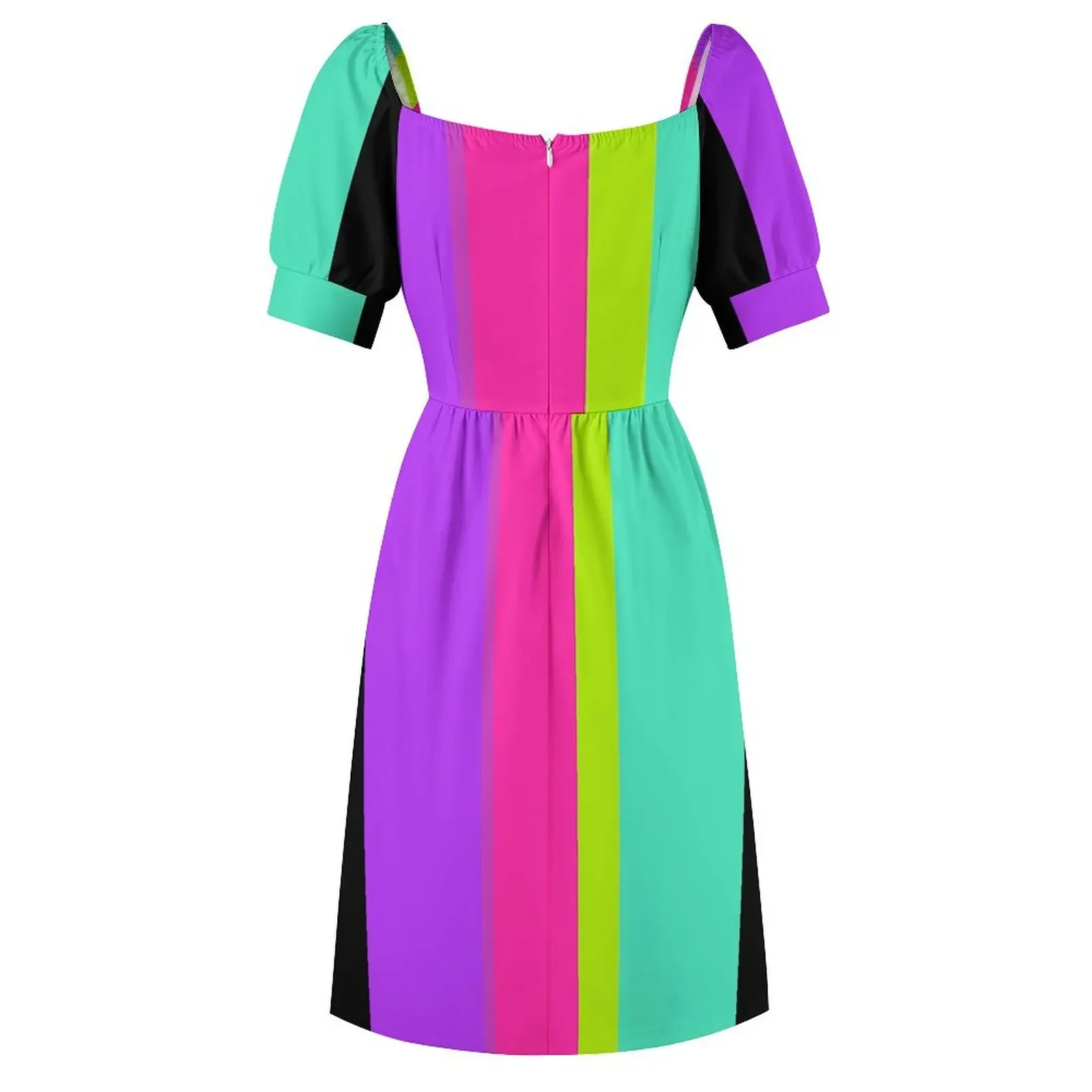 Trip Through the 80's Sleeveless Dress evening dress ladies women's elegant loose dresses