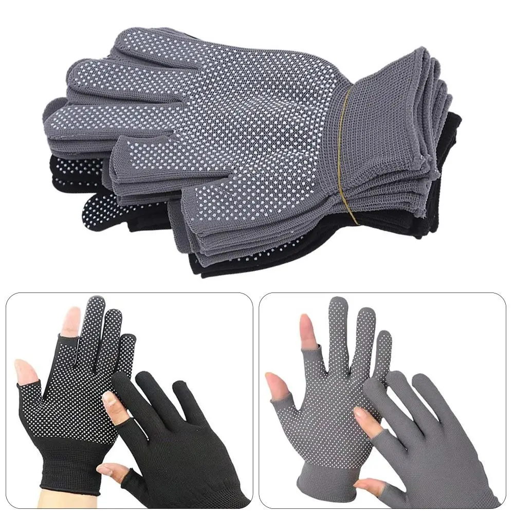 

12 Pairs Elastic Anti-slip Riding Gloves Touchscreen Breathable Work Gloves Thin Lightweight Cycling Gloves Men Women