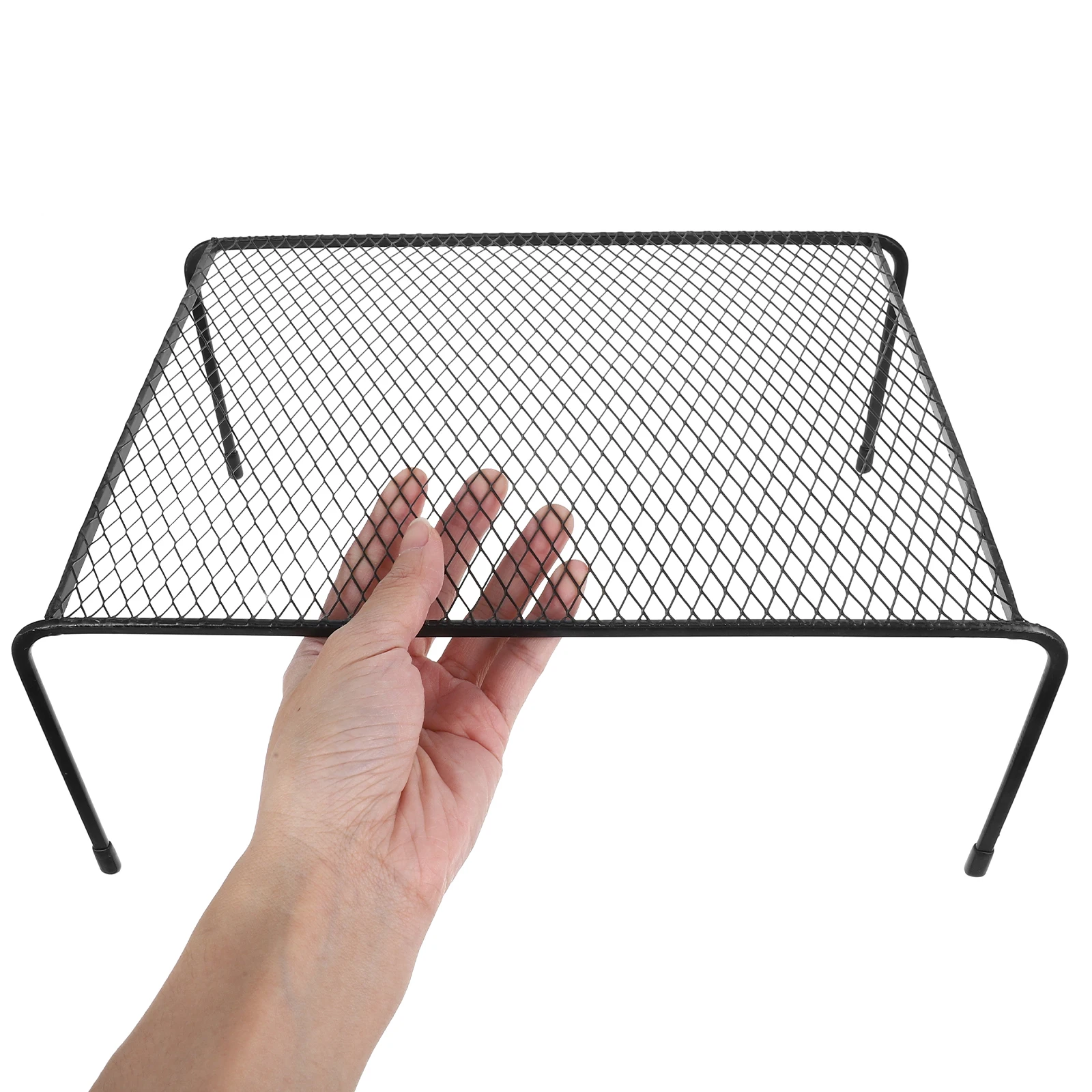 

Multi-functional Metal Dish Drying for Kitchen Counter Storage Plates Bowls Cups Cutlery Iron Rack Anti-Slip Feet Sturdy