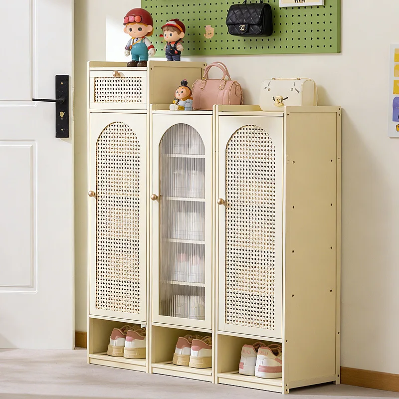 

Полка для обуви, многослойная бытовая дверь, небольшая узкая полка для обуви, простой шкаф для обуви