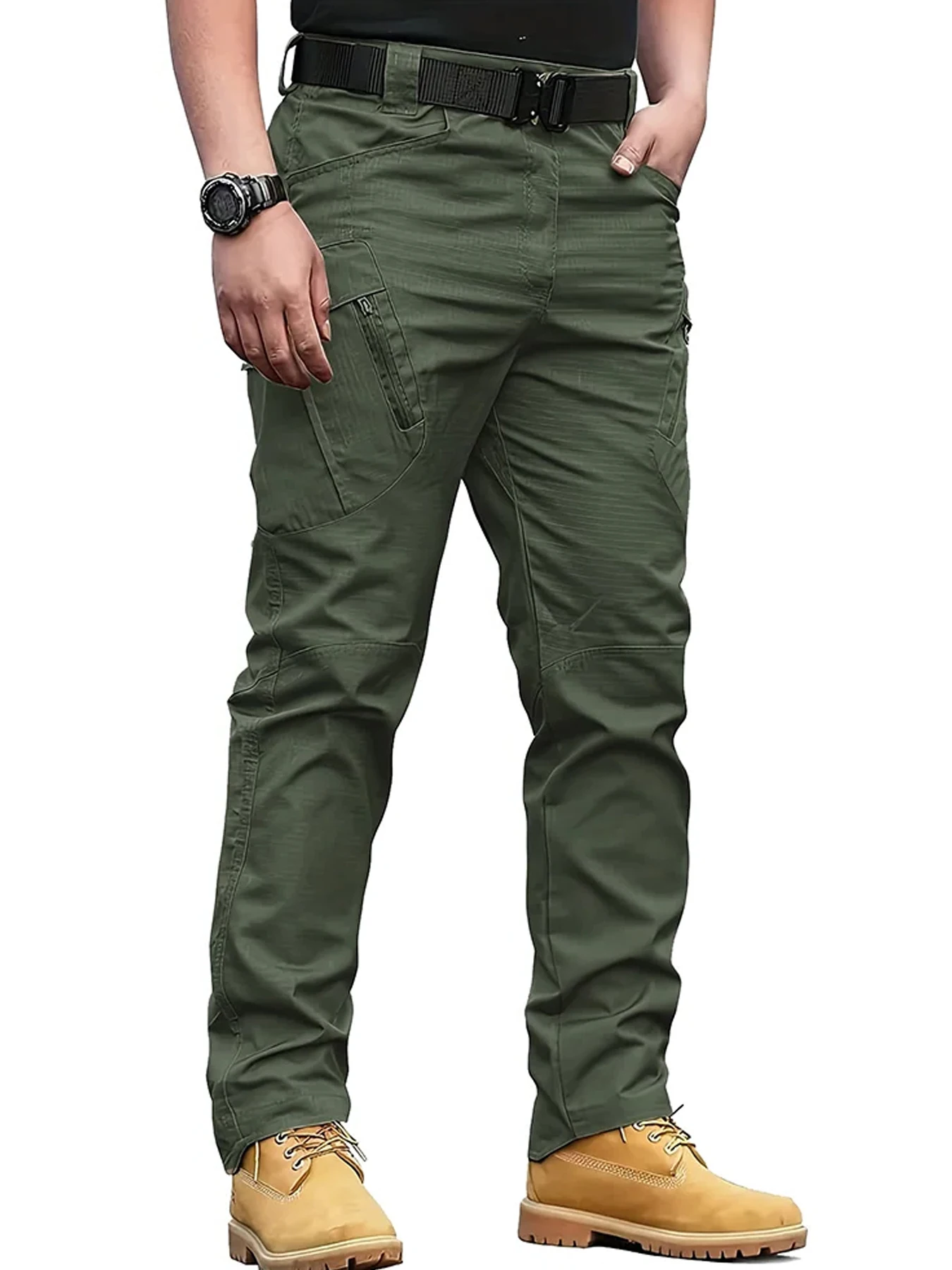 

Спортивные мужские брюки с тонкими штанинами, быстросохнущие рабочие брюки для мужчин, мужские повседневные брюки свободного кроя на весну, лето и